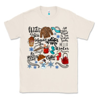 Natural winter festive essentials Classic Tee - CowhideDigitalArt