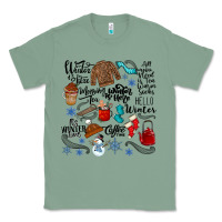 Sage winter festive essentials Classic Tee - CowhideDigitalArt