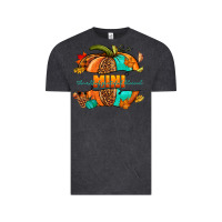 Vintage Black Thankful grateful blessed mini pumpkin Vintage Tee - NancyCooperArtShop