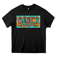 Black Welcome Fall Heavy Core Tee - Artiststas