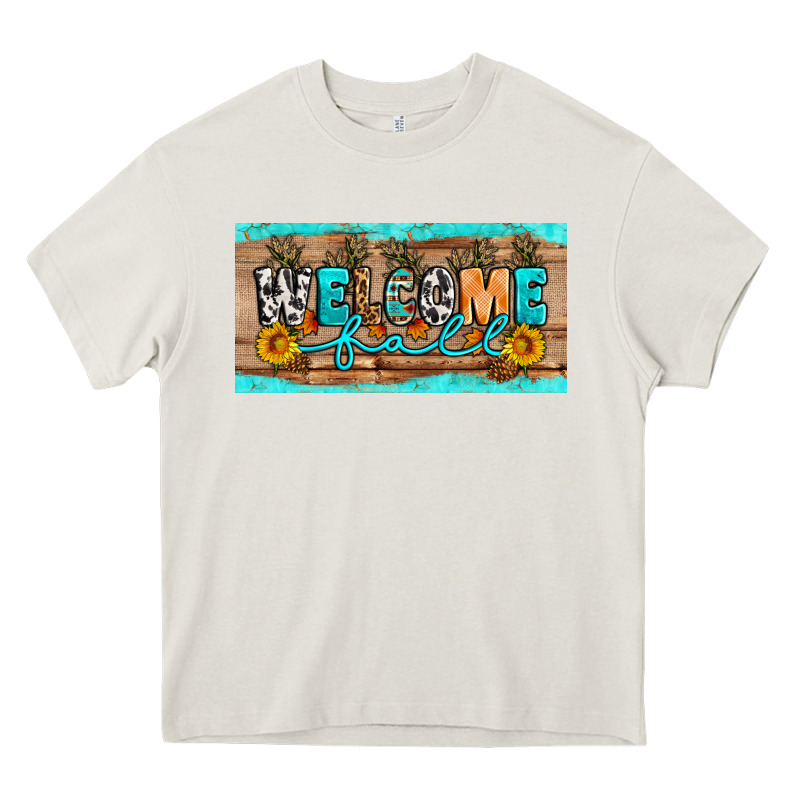 Welcome Fall Heavy Core Tee by Artiststas | Teevron