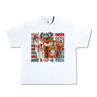 White have a cup of cheer Urban Heavy Tee - MaliasSmallBusiness