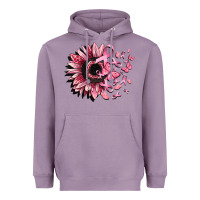 Lavender cancer sunflower Heavyweight Hoodie - CowGirlArtShop