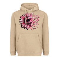 Mushroom cancer sunflower Heavyweight Hoodie - CowGirlArtShop