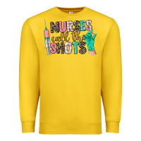 Lemon nurses call the shots Premium Sweatshirt - CowGirlArtShop