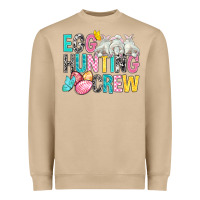 Mushroom Egg Hunting Crew Easter Heavyweight Sweatshirt - BundleAndBundleShop