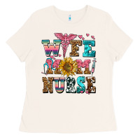 Bone wife mom nurse Ladies Tee - AdoDesignShop