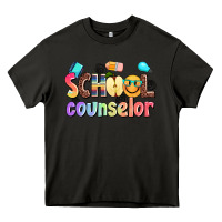 Asphalt school counselor Heavy Core Tee - AdoDesignShop