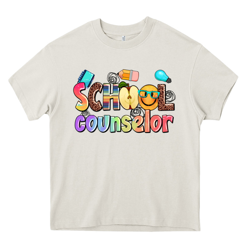 School Counselor Heavy Core Tee by AdoDesignShop | Teevron