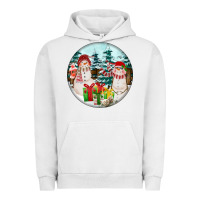 Pigment Lunar Rock Christmas snowman Urban Hoodie - FaDigitalArtStudio