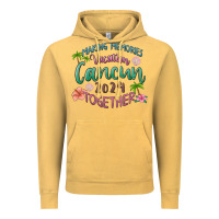Vintage Mustard making memories vacation cancun 2024 together Vintage Hoodie - MaliasSmallBusiness