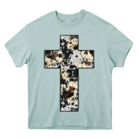 Arona cowhide cross Heavy Core Tee - JahusDesignShop