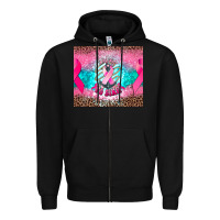 Black refuse to sink anchor cancer Zipper Hoodie - NancyCooperArtShop
