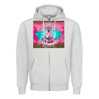 Dove Grey refuse to sink anchor cancer Zipper Hoodie - NancyCooperArtShop
