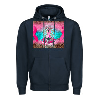 Navy refuse to sink anchor cancer Zipper Hoodie - NancyCooperArtShop