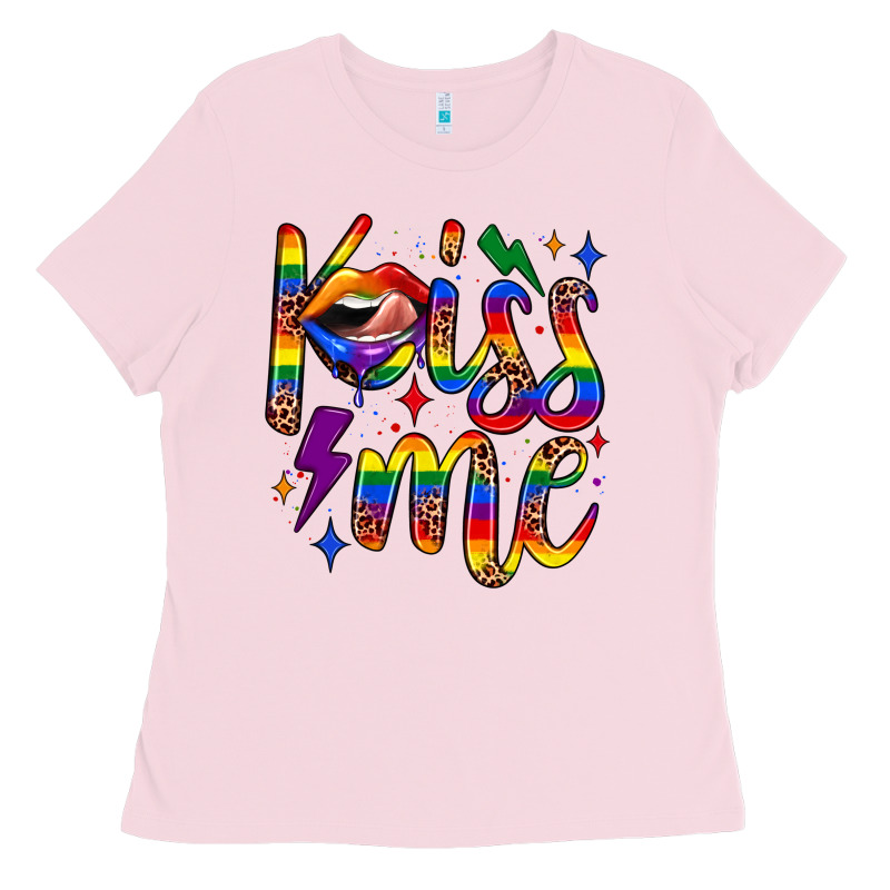 Kiss Me Ladies Tee by JahusDesignShop | Teevron