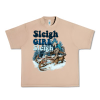 Burro sleigh girl sleigh skeleton Urban Heavy Tee - NancyCooperArtShop