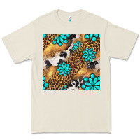 Bone western turquoise gemstone seamless pattern Premium Tee - BundleAndBundleShop