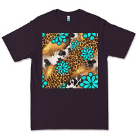 Plum western turquoise gemstone seamless pattern Premium Tee - BundleAndBundleShop