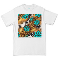 White western turquoise gemstone seamless pattern Premium Tee - BundleAndBundleShop