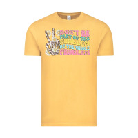 Vintage Mustard dont be part of the problem Vintage Tee - MaliasSmallBusiness