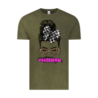 Vintage Olive racemom Vintage Tee - JahusDesignShop