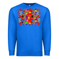 True Royal Autism brushstrokes Premium Sweatshirt - CowGirlArtShop