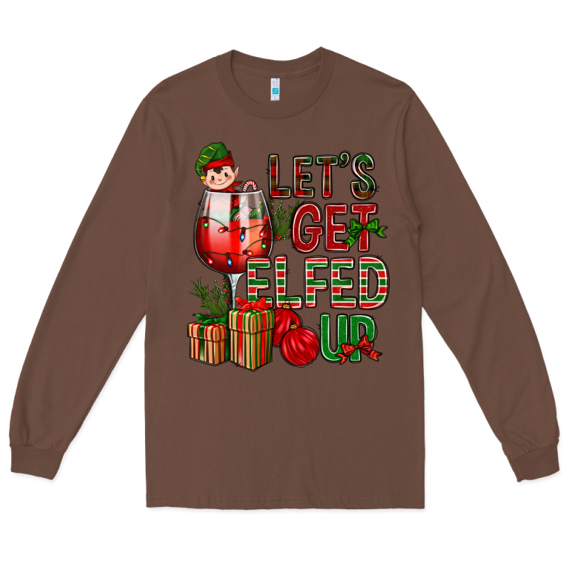 Let's Get Elfed Up Christmas Long Sleeve Tee by BundleAndBundleShop | Teevron