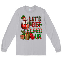 Moon Dust Let's Get Elfed Up Christmas Long Sleeve Tee - BundleAndBundleShop