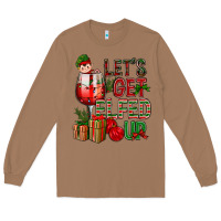Toasted Coconut Let's Get Elfed Up Christmas Long Sleeve Tee - BundleAndBundleShop