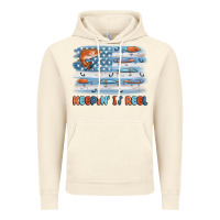 Vintage Artic fishing lure flag keepin' it reel Vintage Hoodie - MaliasSmallBusiness