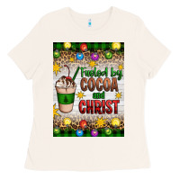 Bone christmas fueled by cocoa and christ Ladies Tee - Artiststas