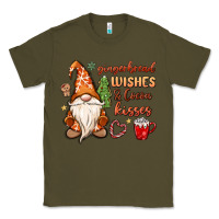 Army Green gingerbread wishes cocoa kisses Classic Tee - MaliasSmallBusiness