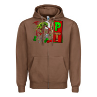 Chestnut Christmas Character Nurse Zipper Hoodie - NancyCooperArtShop