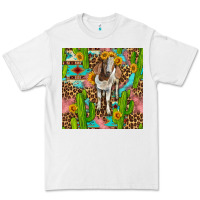 White western boer goat seamless pattern Premium Tee - BundleAndBundleShop