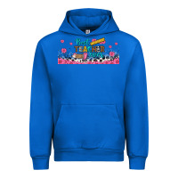 Cobalt best teacher ever libbey glass Urban Hoodie - BundleAndBundleShop