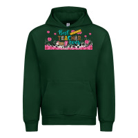 Forest Green best teacher ever libbey glass Urban Hoodie - BundleAndBundleShop
