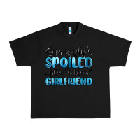 Black somebodys spoiled blue collar girlfriend Urban Heavy Tee - MaliasSmallBusiness