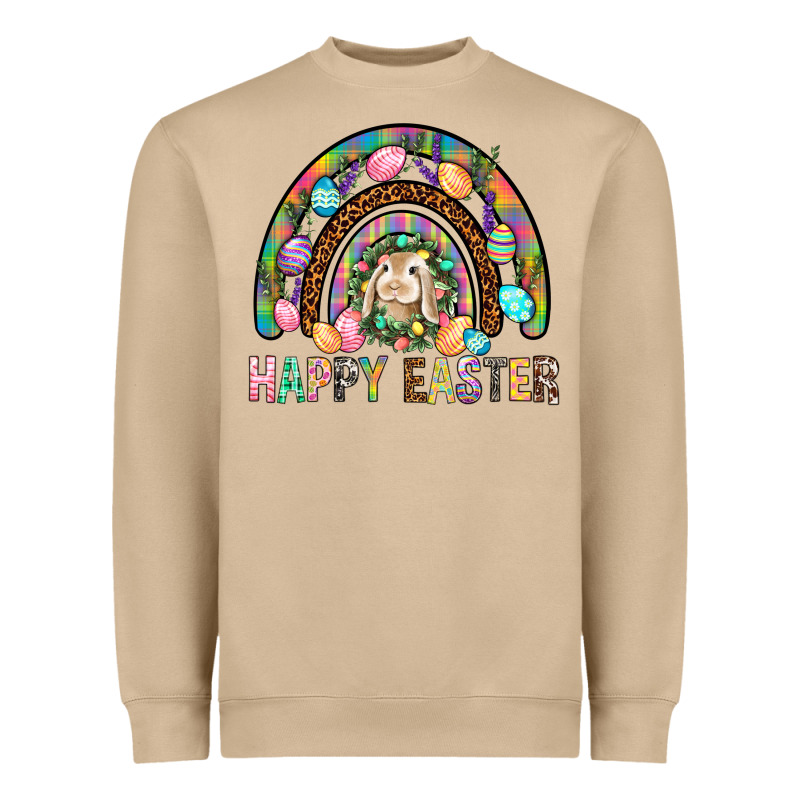 Happy Easter Rainbow Heavyweight Sweatshirt by BundleAndBundleShop | Teevron