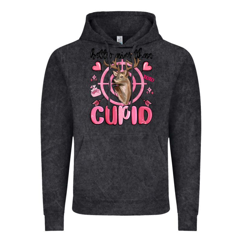 Better Aim Than Cupid Vintage Hoodie by MaliasSmallBusiness | Teevron