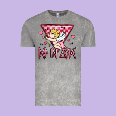 Def In Love Vintage Tee Designed By Maliassmallbusiness
