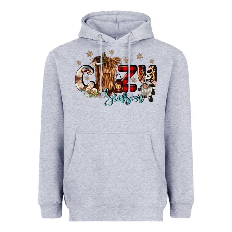 Cozy Season Heavyweight Hoodie by CowGirlArtShop | Teevron