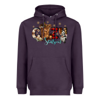Plum cozy season Heavyweight Hoodie - CowGirlArtShop