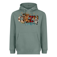 Sage cozy season Heavyweight Hoodie - CowGirlArtShop