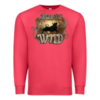 Cardinal Keep it wild western bull Premium Sweatshirt - HowdyJamesFarm