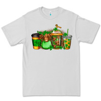Dove Grey longhaired cow st patricks coffee Premium Tee - Jasminsmagicworld