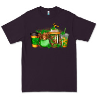 Plum longhaired cow st patricks coffee Premium Tee - Jasminsmagicworld
