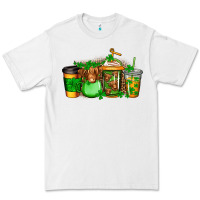 White longhaired cow st patricks coffee Premium Tee - Jasminsmagicworld