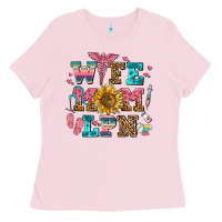 Bubblegum Pink wife mom lpn Ladies Tee - AdoDesignShop