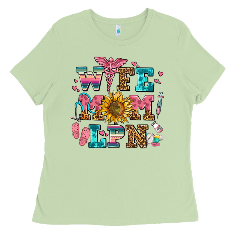 Wife Mom Lpn Ladies Tee by AdoDesignShop | Teevron